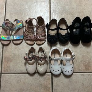 Little girl shoes 8c- 10c